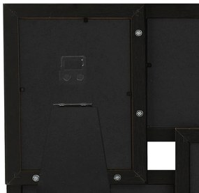 fekete MDF fényképkeretszett 4 db 13 x 18 cm-es képhez