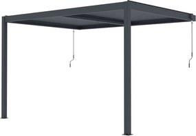 G21 Trenton 4x3 m bioklimatikus pergola, antracit alumínium