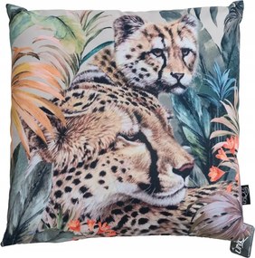 Velpardo kerti párna, 45x45 cm, színes