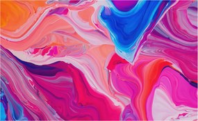 Fotótapéta Flizelina Nappali és Hálószoba Irodába Folyékony hullámok 416x254 Ragasztó