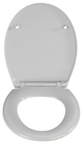 WENKO 22402100-WC ülőke SAMOS 44,5x37,5 cm szürke/ezüst