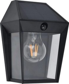 LUTEC 6916002330 AVONY Klasszikus Kültéri Fali Lámpa Fekete E27 IP44