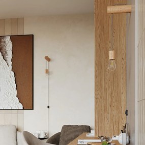 Natúr színű fali lámpa Arcadia – Sollux