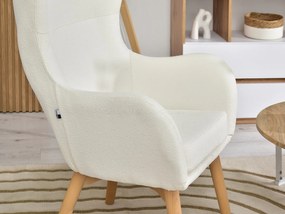 Fotel Leto (fehér + fekete). Akció -17%. 1110181
