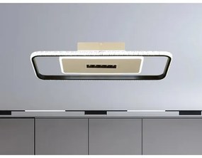 LED Dimmelhető lámpa LED/75W/230V 3000-6500K fehér/fekete + távirányítás