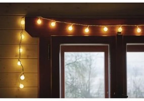 LED Karácsonyi kültéri lánc 40xLED/9m IP44 meleg fehér