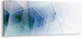 Kép - Geometriai formák (120x50 cm)