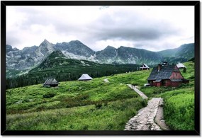Poszterek keretben 60x40 Tátra Lánctalpas csarnok