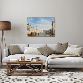 Üveg kép - Richard Parkes Bonington, The Grand Canal, reprodukciók (70x50 cm)