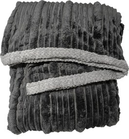 Meleg takaró Homa KERNA DARK GREY