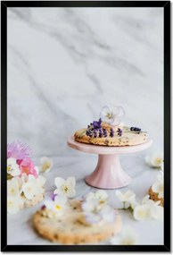 Poszterek keretben 40x60 Süti levendulával