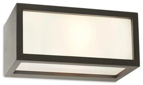 Redo 9896 - Kültéri fali lámpa BRICK 1xE27/23W/230V IP54 szürke