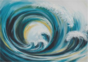 Dekoratív fotótapéta Hálószobába Tengeri hullám 312x219 Ragasztó