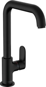 Hansgrohe Vernis Blend mosogató csaptelep forgó karral matt fekete 71857670