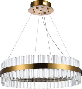 AZZARDO 5261 FRANCESCALED Glamour Függesztett Lámpa LED IP20