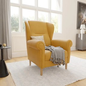 Sárga füles fotel Swan – Ropez