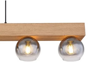 Globo 15656-5H - MOITAS 5xE27/40W/230V függeszték kábellel