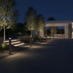 Ideal Lux - LED Kültéri lámpa BOEING LED/14W/230V 100 cm IP65 barna