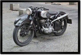 Poszterek keretben 60x40 Klasszikus motorkerékpár Motor