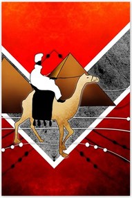 Poszterek 80x120 Teve utazás