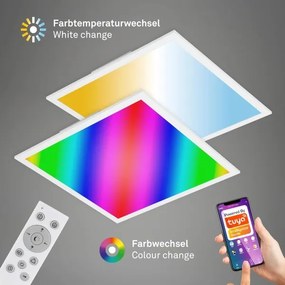 Briloner 7087-016-LED RGBW Dimmelhető lámpa SMART LED/24W/230V Wi-Fi Tuya + távirányító