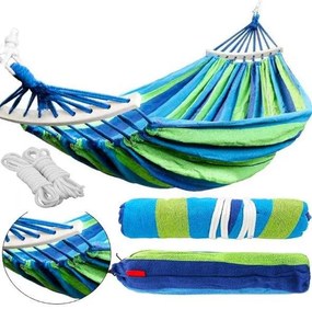 Kék HAMAK függőágy 2 személyre 220x150 cm