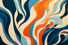 Poszter 30x20cm Óceáni hullámok