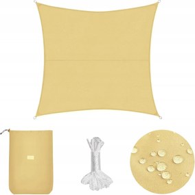 Kerti Napvitorla Napellenző Napellenző Négyzet 300 x 300 CM