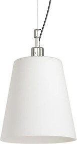 RENDL BABU NEW 22 závěsná opálové sklo/chrom 230V LED E27 15W