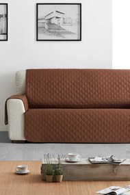 Moorea bútorhuzat kétszemélyes kanapéra, barna 110x50 cm