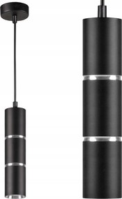 GU10 Fekete-Ezüst Bamboo Sanico Goldlux Függő Mennyezeti Lámpa