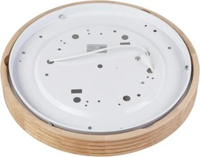 Brilagi - LED mennyezeti lámpa CARVALHO MODERN SLIM 2xE27/60W/230V átm. 37,5 cm tölgy