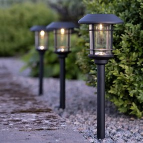Fride 3 db kerti napelemes LED lámpa, magasság 34 cm - Star Trading