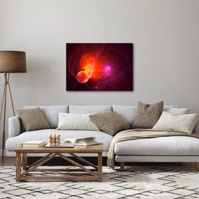Modern rózsaszín absztrakció képe (70x50 cm)