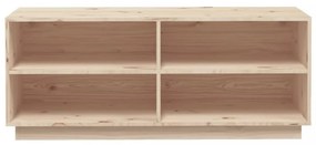 tömör fenyőfa cipőszekrény 110 x 34 x 45 cm