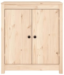 tömör fenyőfa tálalószekrény 70 x 35 x 80 cm
