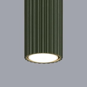 Sollux SL.1610 - Spotlámpa KARBON 1xGU10/10W/230V 60 cm zöld