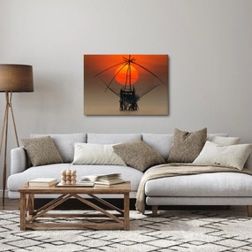 Kép - Napkelte, Pakpra-tó (70x50 cm)