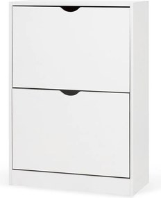 AVENBERG SLIM FLIP 2 Cipőtartó - fehér