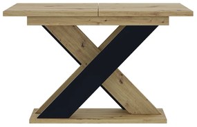 Étkezőasztal Xalin (artisan + fekete) (4-6 fő részére). 1055280