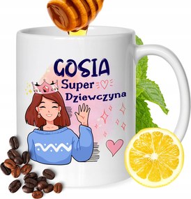 Bögre Gosi Barátnők Feleségek Ajándék Nyomtatott Fehér 330ml