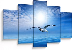 Kép - Sirály a tenger felett (150x105 cm)