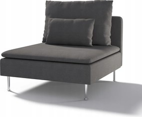 Dekoria Söderhamn 1 személyes Ikea tok, szürke