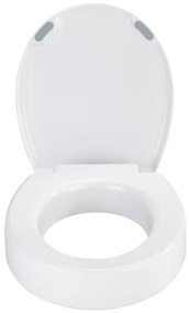 WENKO 25005100-WC-ülőke SECURA 37x44 cm fehér/szürke