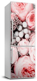 Hűtőre ragasztható matrica Csokor virág FridgeStick-70x190-f-81777553