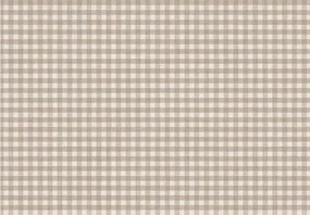 Parato Cristiana Masi Top Stripes Cloth bézs-szürke kockás vlies tapéta – 38418
