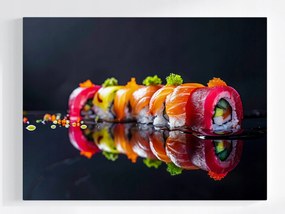 Vászonkép Canvas Konyha Főzés Étel Japán Sushi 100x75