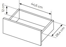 Komód Danton 3D2S (bézs). 1071342