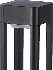 Italux modern kültéri állólámpa nutri fekete itxofl-22982-m-bk