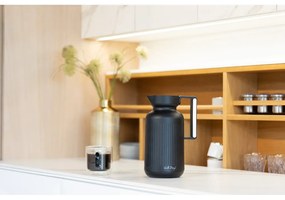 Matt fekete termosz 1 l Lungo – Vialli Design